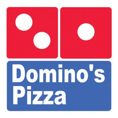Custom dominos pizza logo iron on transfers (Decal Sticker) No.100833